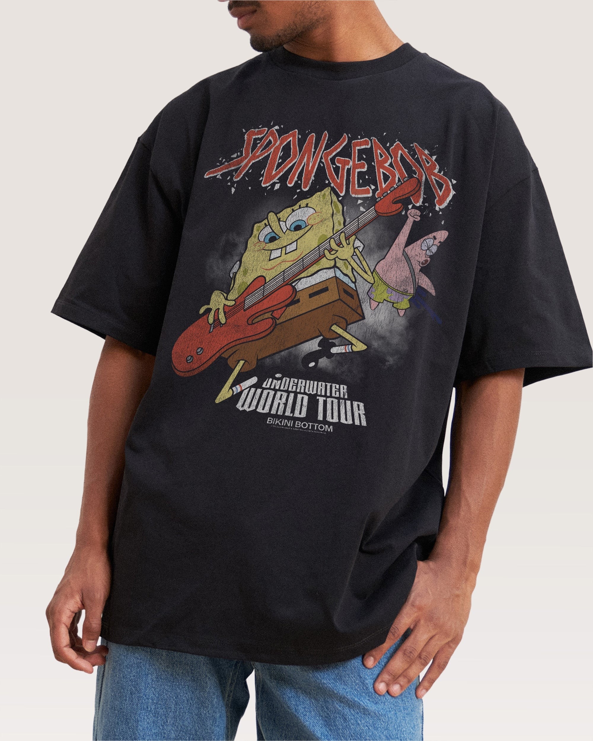 Cartoon World Tour Oversized Tee