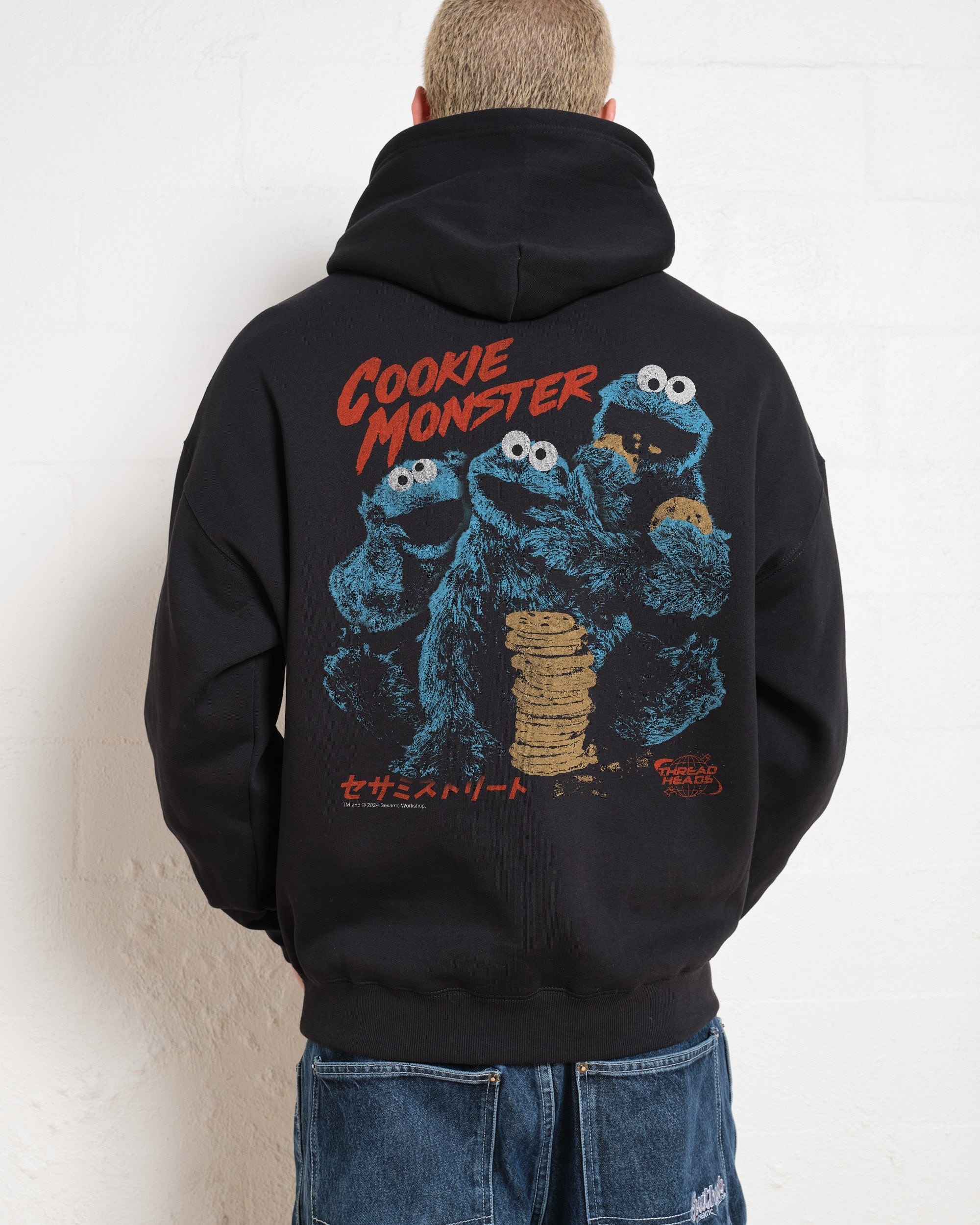 Monster Cookie Graphic Hoodie