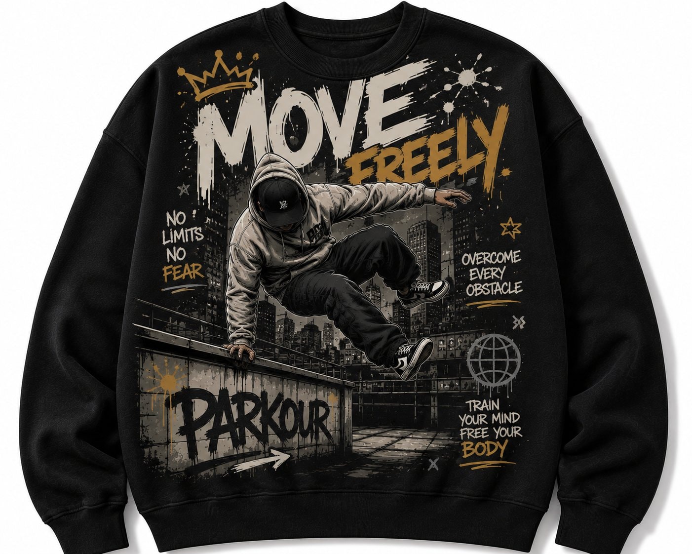 Move Freely Parkour Sweatshirt
