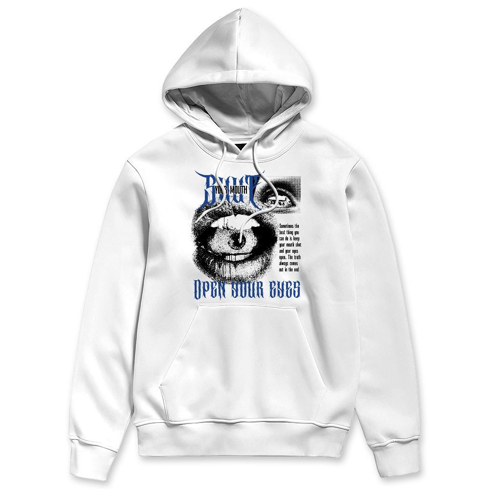 Blueberry 12s NastyJamz Hoodie Match Shut Your Mouth