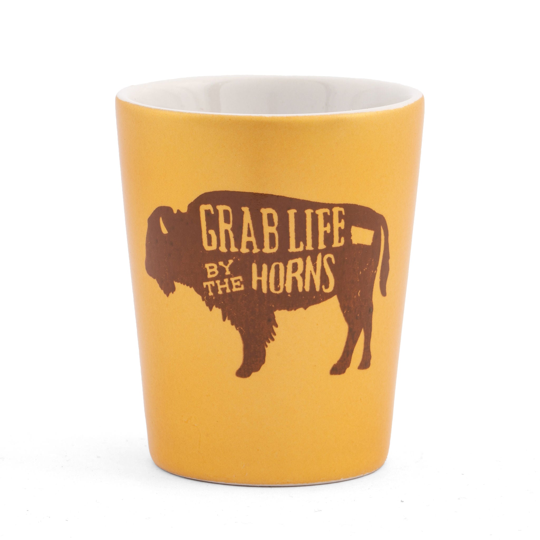 Never Lost Shot Glass in Gold