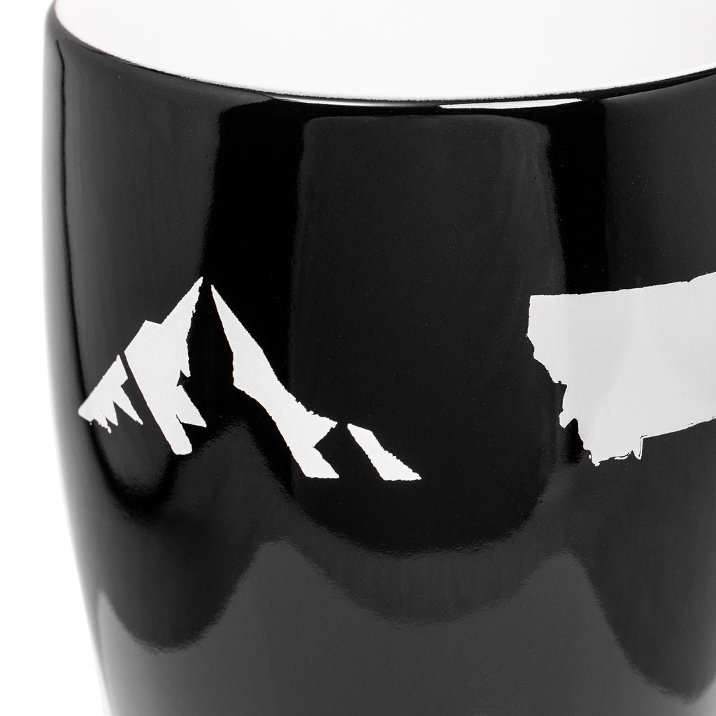 Out of Office Ceramic Pilsner in Black