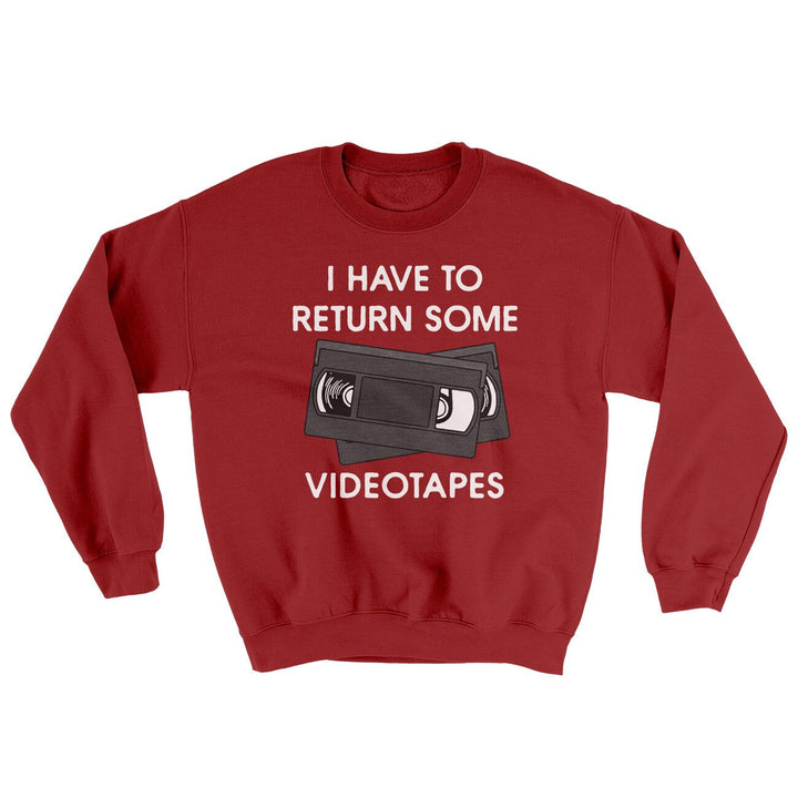 I Have To Return Some Videotapes Ugly Sweater