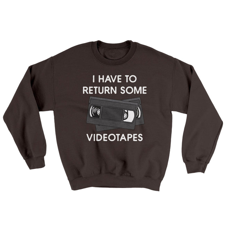 I Have To Return Some Videotapes Ugly Sweater