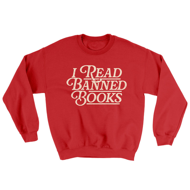 I Read Banned Books Ugly Sweater