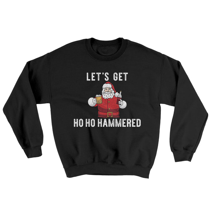 Lets Get Ho Ho Hammered Ugly Sweater