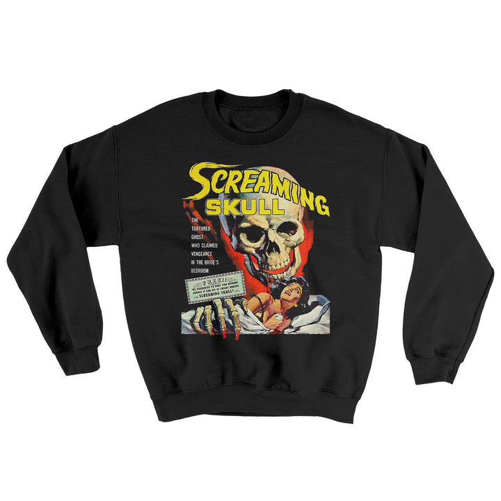 Screaming Skull Ugly Sweater